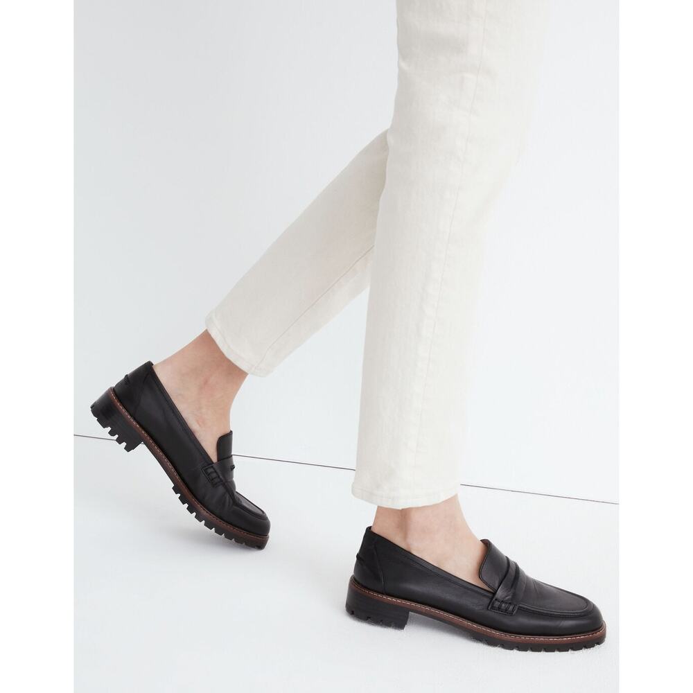 Madewell Corinne Lugsole Loafer | Size 9 | Black